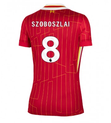 Liverpool Dominik Szoboszlai #8 Primera Equipación Mujer 2024-25 Manga Corta